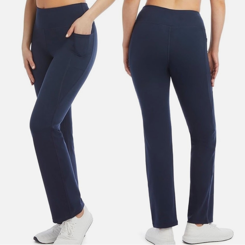 Jockey Women's Navy Blue Flare Pants
